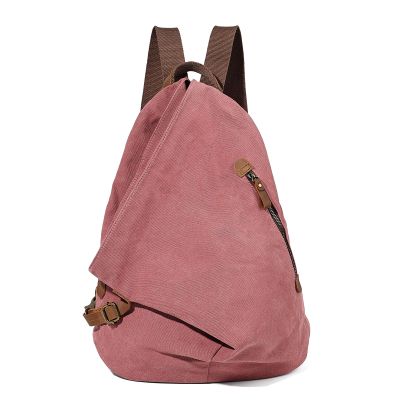KL928 Canvas Vintage Backpack  Large Casual Daypack Outdoor Travel Rucksack Hiking Backpacks for Men Women