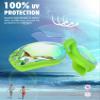 Aegend Swim Goggles for Kids Youth 3-14 Anti-Fog Anti-UV Comfort Fit Goggles for Swimming view 2