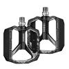 corki Extra Large Mountain Bike Pedals Flat, Aluminum Alloy MTB Pedals Platform 9/16" Black view 1