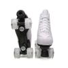 Adult Roller Skates High Top Indoor Outdoor Quad Skates White 8 M US Women view 3