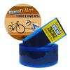 26 inch Bicycle Tire Liner for Hybrid Bikes, 26 & 24 X 1 3/8, no Package RhinoDillo Blue Single (1 Liner)