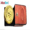 ARTIZANSTORE Brass American Compass with Leather Case-Pirate Compass,Inspirational Compass view 4