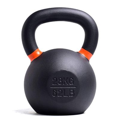 Kettlebells AGYH Cast Iron, Black Heavy-Duty Strength Training Fitness Equipment, Feel Comfortable 4kg/6kg/ 8kg/10kg/12kg/14kg/16kg/18kg/20kg/24kg/ 28kg (Size : 28kg/61.7lb)