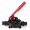 Acouto 720GPH Manual Diaphragm Pump,Plastic Handle Marine Manual Diaphragm Hand Bilge Waste Water Transfer Pump for Boat Yacht,SFDHP-G720-02 view 4