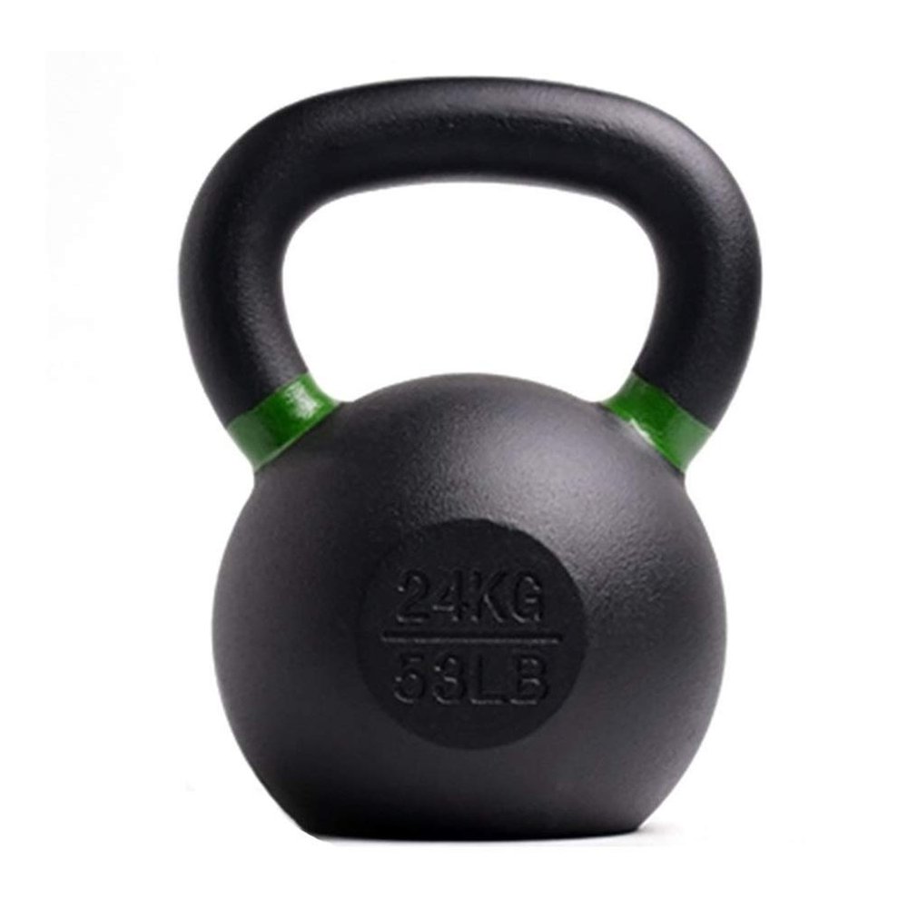 Kettlebells AGYH Fitness, Competitive Cast Iron Barbell Dumbbell, Upper Limb Arm Strength Training Equipment, Comfortable Handle, Stable Base, 24kg/52.9lb
