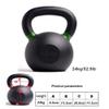 Kettlebells AGYH Fitness, Competitive Cast Iron Barbell Dumbbell, Upper Limb Arm Strength Training Equipment, Comfortable Handle, Stable Base, 24kg/52.9lb view 4
