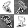 Acouto Folding Mast Step 316 Stainless Steel Folding Mast Step Safety Marine Boat Deck Hardware for Climbing High Places of Boats Yachts view 4