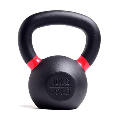 AGYH Kettlebells Black Cast Iron Kettlebells, Professional Weight Training Muscle Training Fitness Equipment, Comfortable And Non-slip Handle, 10kg/22lb