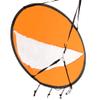 Kayak Sails Paddle,Kayak Wind Sail Foldable Kayak Sail Downwind Wind Sail Kit Rowing Boat Sail with Clear Window and Storage Bag Kayak Accessories for Inflatable Boats Kayaks Canoes view 2