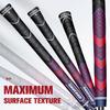 Geoleap Golf Grips Set of 13- Cord Rubber Compound Material, Hybrid Golf Club Grips, All Weather Performance.(Navy Blue, Standard) view 4