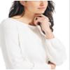 Nautica Women's Classic Soft Cotton Boat Neck Sweater view 3