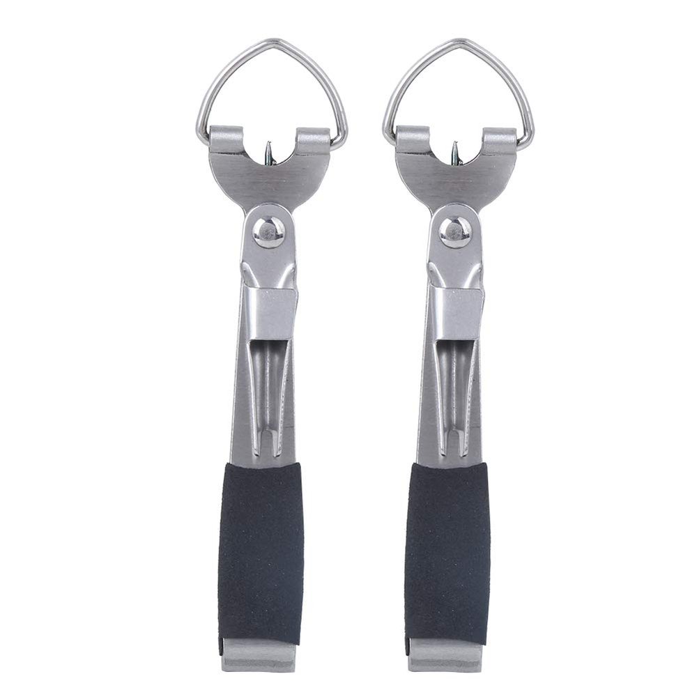 2Pcs Fishing Hook Eye Cleaner,Fly Fishing Quick Knot Tool Fast Nail Knotter Lines Clipper Fishing Line Nipper Snips Tackle Accessories