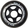 FILA SKATES Wheels, Unisex Children Roller Set, Unisex - Children, 60760297, Black, 80mm/82A view 1