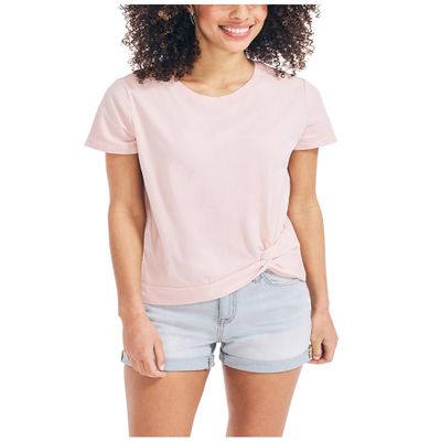 Nautica Women's Classic Fit Side Knot Top