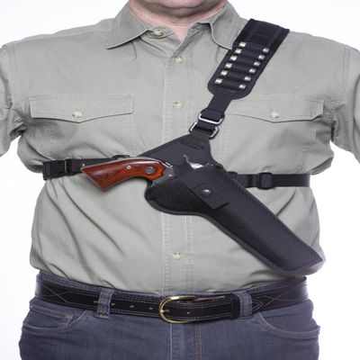 Diamond D Outdoors - Denali Chest Holster for Revolver up to 6  Barrel