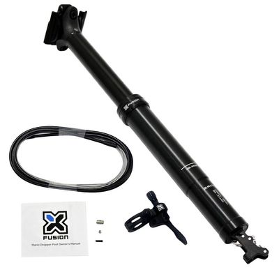 XFusion Manic Dropper Seatpost - 31.6mm, 125mm, Black