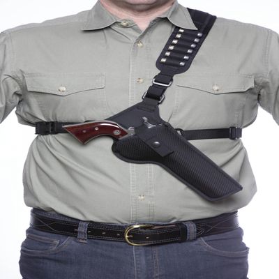 Diamond D Outdoors - Denali Chest Holster for Revolver up to 5  Barrel