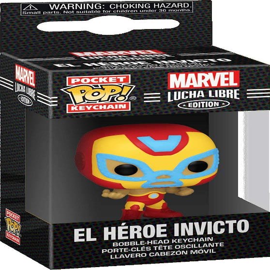 Funko Pop! Keychain: Marvel Luchadores - Iron Man