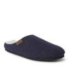 Dearfoams Men's Microwool Clog with Molded Footbed Slipper, Navy, Large view 2