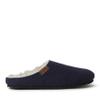 Dearfoams Men's Microwool Clog with Molded Footbed Slipper, Navy, Large view 3