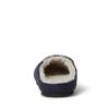 Dearfoams Men's Microwool Clog with Molded Footbed Slipper, Navy, Large view 4