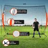 Lacrosse Backstop 20 x 10 Feet Lacrosse Net, Baseball Softball Practice, Perfect Training Net, Soccer Net, Basketball Net, Baseball Net, Pitching Net, Softball Net W/Bag view 2
