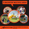 Lacrosse Backstop 20 x 10 Feet Lacrosse Net, Baseball Softball Practice, Perfect Training Net, Soccer Net, Basketball Net, Baseball Net, Pitching Net, Softball Net W/Bag view 3