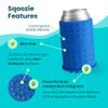 Sqoozie Non-Tipping Insulated Boat Can Holder (Island Blue, Standard) Portable, Magnetic & Suction for SUP's, Kayaks, RVs, ATV, Garage and More view 2