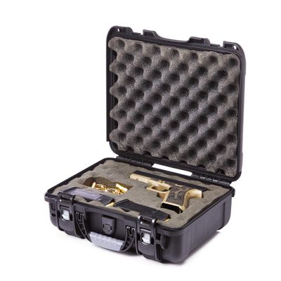 Levy's Outdoor Universal Waterproof and Dustproof Single Pistol Hard Case; Adjustable Foam Interior (GU-1309-03-UNV-GUN)