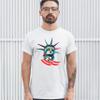 Statue of Liberty T-Shirt 4th of July Independence Day Patriotic Men's Tee White Small view 4