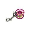 ScubaMax 100FT Extremely Strong Aluminum Finger Spool Double-Ended Clip Fits for Outdoor Diving Yellow Line (Rose) view 1