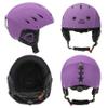 STOMP Ski & Snowboarding Snow Sports Helmet with Build-in Pocket in Ear Pads for Wireless Drop-in Headphone (Matte Purple, Large) view 2