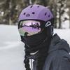STOMP Ski & Snowboarding Snow Sports Helmet with Build-in Pocket in Ear Pads for Wireless Drop-in Headphone (Matte Purple, Large) view 4