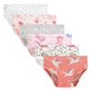 Winging Day Big Girls Soft Cotton Briefs Assorted of Prints Underwear Size 14 (6-Pack) view 1