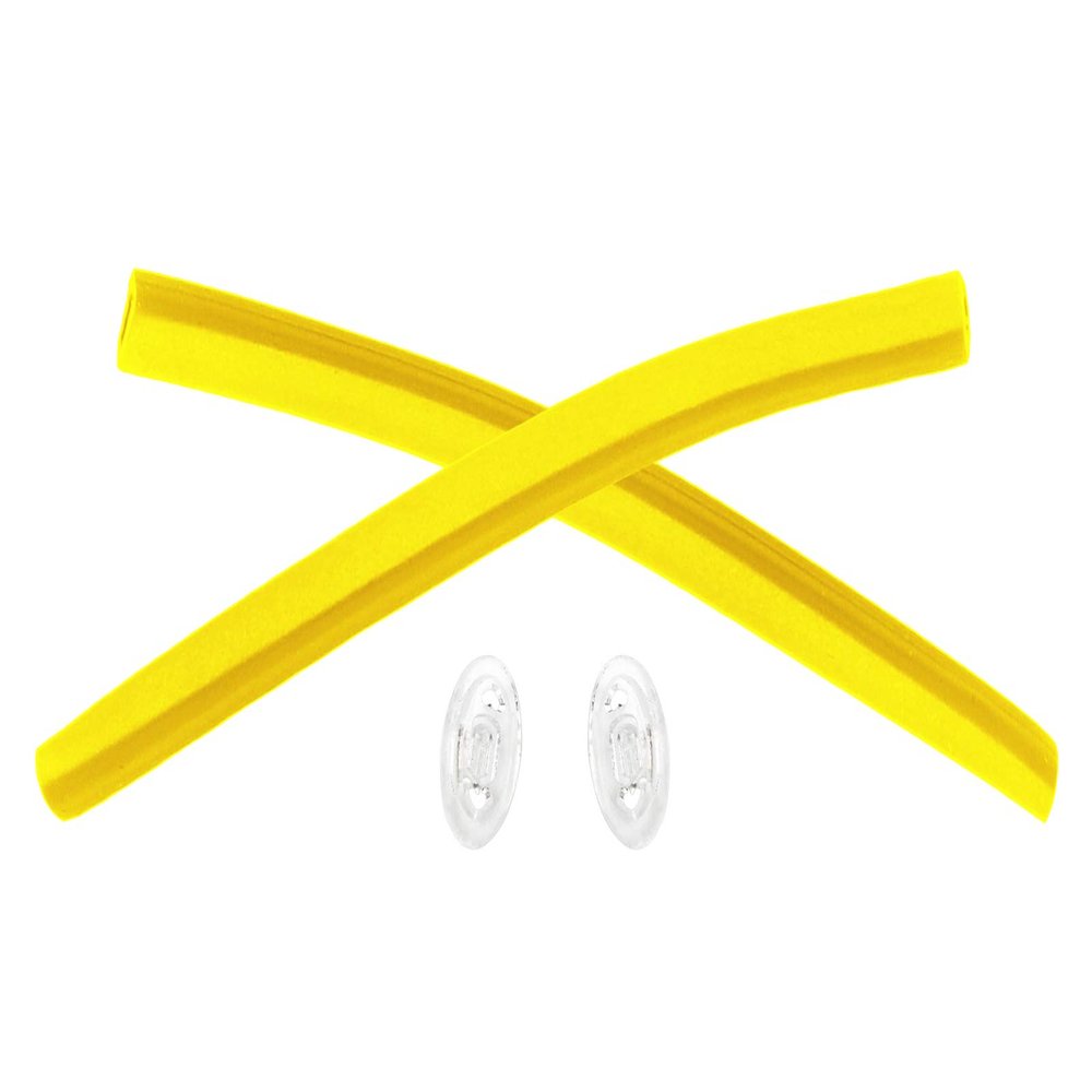 Vonxyz Earsocks Nose Piece Replacement for Oakley Square Wire 2 (2014) Sunglass - Yellow