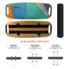 VIVITORY Balance Board Trainer with Handle, Roller Board with Adjustable Stoppers  3 Different Distance Options 4, 13 and 22 inches, for Hockey, Surfing, Snowboarding, Skateboarding and Skiing view 4
