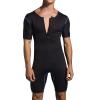 Bakerdani Men's Neoprene Waist Trainer Sauna Suit Body Shaper for Fitness Gym Exercise Training view 3