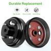 10L0L Golf Cart Brake Drum/Hub Assembly (Electric) for EZGO TXT Replaces OEM# 19186G1P view 3