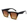 BOJOD Square Cat Eye Sunglasses For Women Fashion Vintage Trendy Cateye Sunglasses For women Leopard view 1