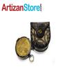 ARTIZANSTORE Not All Who Wander are Lost Brass Compass with Leather Case - Pocket Compass - Pirates Compass - Gift Compass - Camping Compass view 2