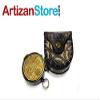 ARTIZANSTORE Not All Who Wander are Lost Brass Compass with Leather Case - Pocket Compass - Pirates Compass - Gift Compass - Camping Compass view 4