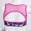 ACSUSS Kids Girls Gymnastics Outfits Digital Print Dancewear Racer Back Crop Tops with Leggings Athletic Tracksuit Rose_Red 12 view 4