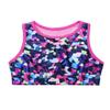 Alvivi Girls Kids Digital Print Gym Dance Outfits Cutout Back Sports Bra Tops with Leggings Set Tracksuits Active wear Rose_Red 14 view 3