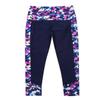 Alvivi Girls Kids Digital Print Gym Dance Outfits Cutout Back Sports Bra Tops with Leggings Set Tracksuits Active wear Rose_Red 14 view 4