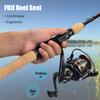 Cadence Vigor Spinning Rod, 30-Ton Carbon Blank, Fuji Reel Seat, Durable Stainless-Steel Guides, 2-Piece Rod with Convenience & Performance, Multiple Actions Available view 4