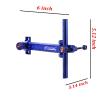 Upgraded 6 Inch Archery Recurve Bow Sight, SOOHUPET Accessories T Shape Archery Shooting Target Sight Adjustable Bowsight with Optical Fiber Pin Sight for Target Practice (Blue) view 2