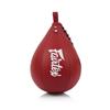 Fairtex SB2 Microfiber Muay Thai Boxing Speed Bag - Red view 1