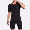 Bakerdani Men's Neoprene Waist Trainer Sauna Suit Body Shaper for Fitness Gym Exercise Training view 2