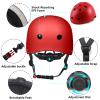 Bavilk Kids Toddler Bike Helmet,2 Sizes Adjustable Youth Boys Girls Helmet Multi-Sports Adjustable for Bicycle Skateboard Cycling Roller Inline Skating view 3