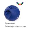 Medicine Balls AGYH Medicine BallsColor, Double Handle Rubber Ball, Leak-Proof Air Nozzle, Adult Sports Fitness Equipment, 6LB/8LB/10LB/12LB/14LB/16LB/18LB/20LB(Size:6LB-red) view 4